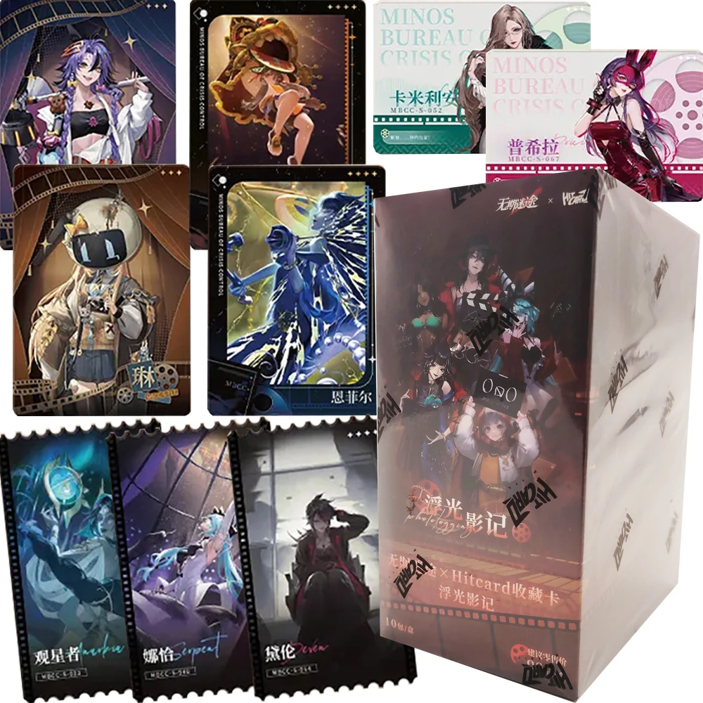 Path To Nowhere Game Collection Cards Booster Box Role Playing Strategy Style Character Hot Stamping Gold Cards Player Toy Gift