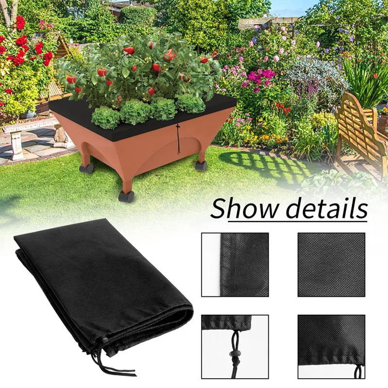 City Pickers Replacement Cover 20 X 24Inch Planter Box Cover Transplanting Kit For Garden Mulch 3 Pack