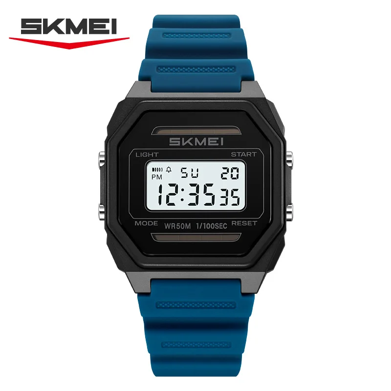 SKMEI 2640 Solarbetriebene Digitale Herren- und Damenuhren Sportliche Wasserdichte Elektronische Herrenarmbanduhren Militäruhr Jungen Reloj Hombre