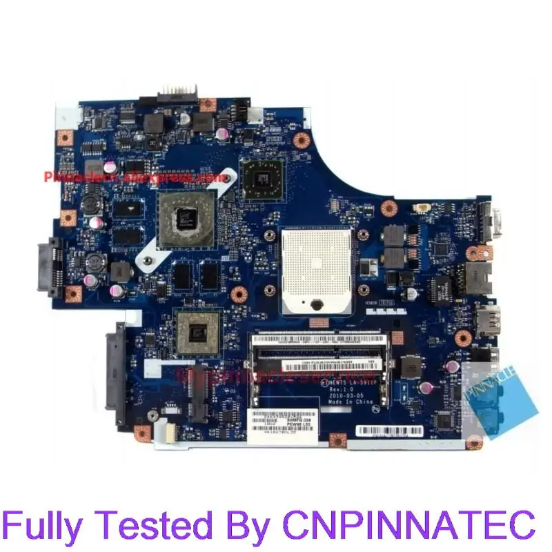 

MBR4302001 Motherboard For Acer Aspire 5552G Gateway NV50A eMachines E642G NEW75 LA-5911P