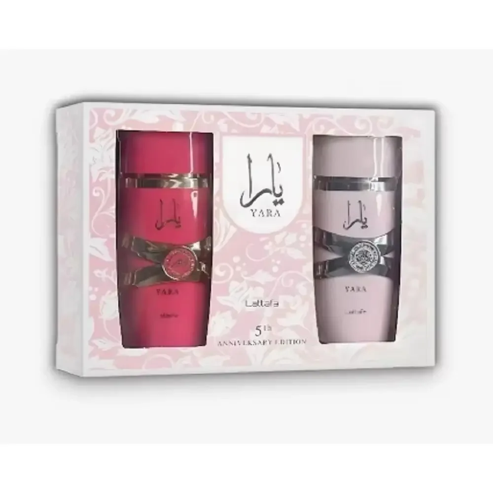 

Perfume Yara Rosa for Women Lattafa Classic and Long Lasting Eau De Parfum Feminine Edp Luxury Perfume Suit