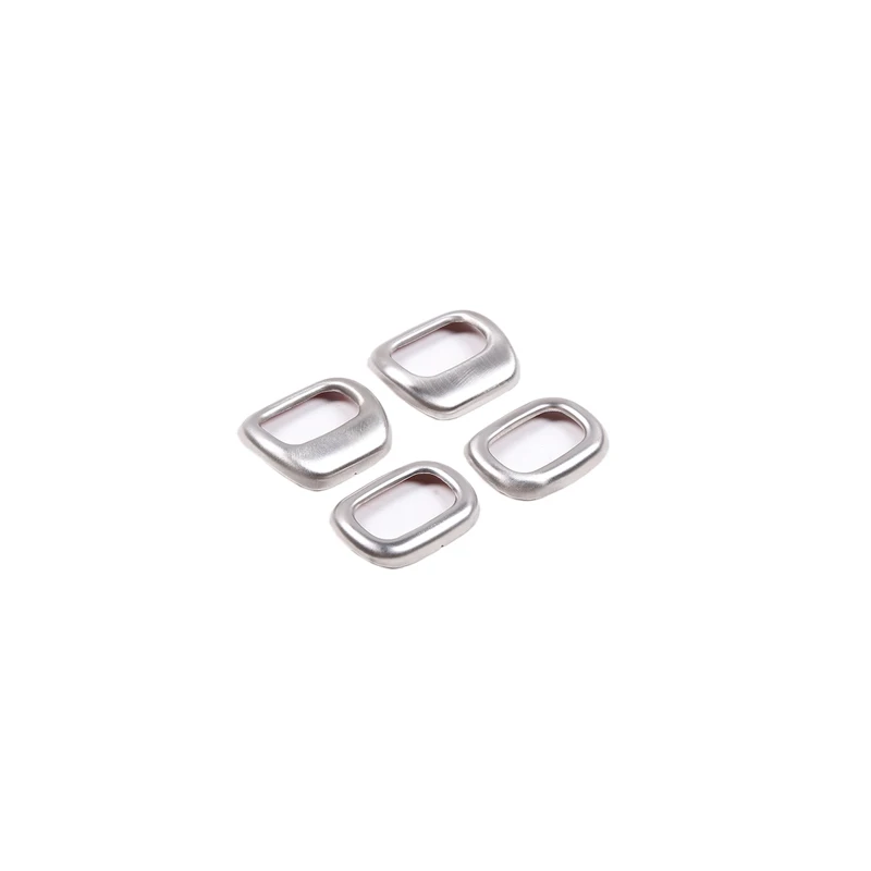 For 2006-2013 Mercedes-Benz S-Class W221 Stainless Steel Silver Car Door Safety Lock Cover Sticker Car Interior Accessories