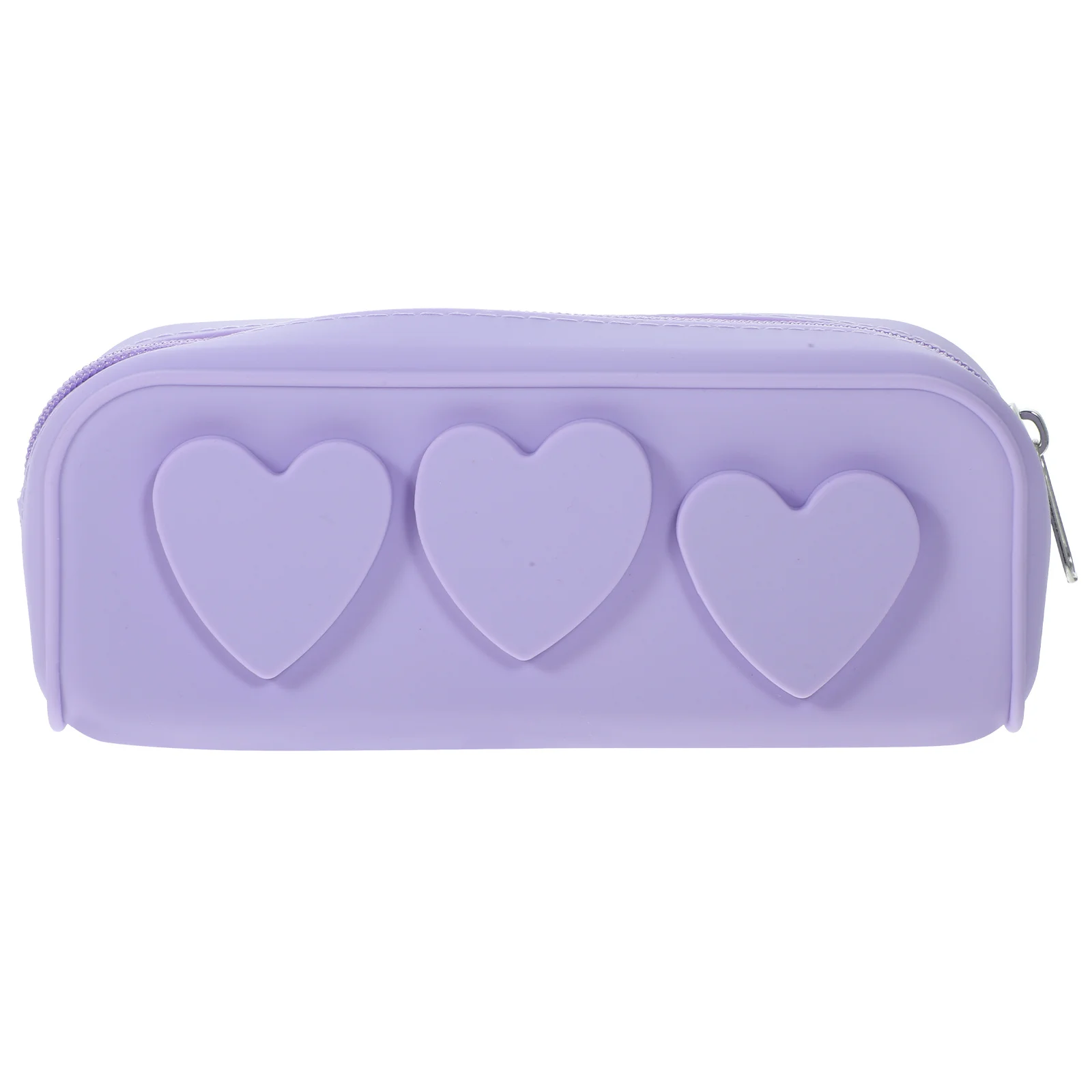 

Portable Makeup Brush Case with Zipper Silicone Travel-Friendly Beauty Tool Organizer for Women Girls Essentials