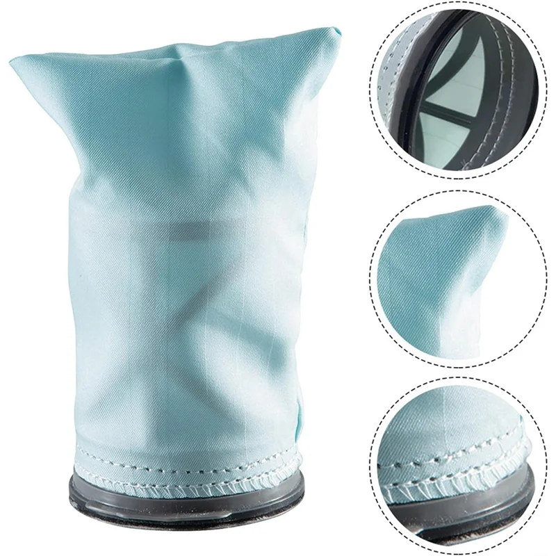 Saco de filtro de vácuo lavável para aspirador de pó sem fio 18V DCL180 DCL181 DCL280 DCL281 CL100 CL106 CL180 199966 -0