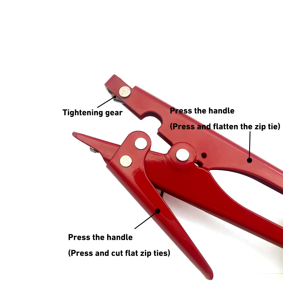 HS-519 Fastening and cutting tool and wires special for Cable Tie Gun For Nylon Cable Tie width: 2.4-9mm
