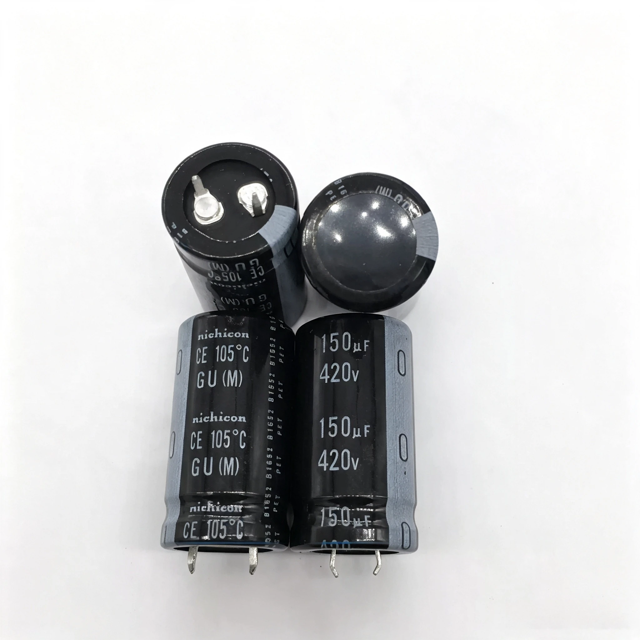 2PCS Genuine Nichicon 420V 150UF 22x40 Capacitor 150UF 420V 22x40mm