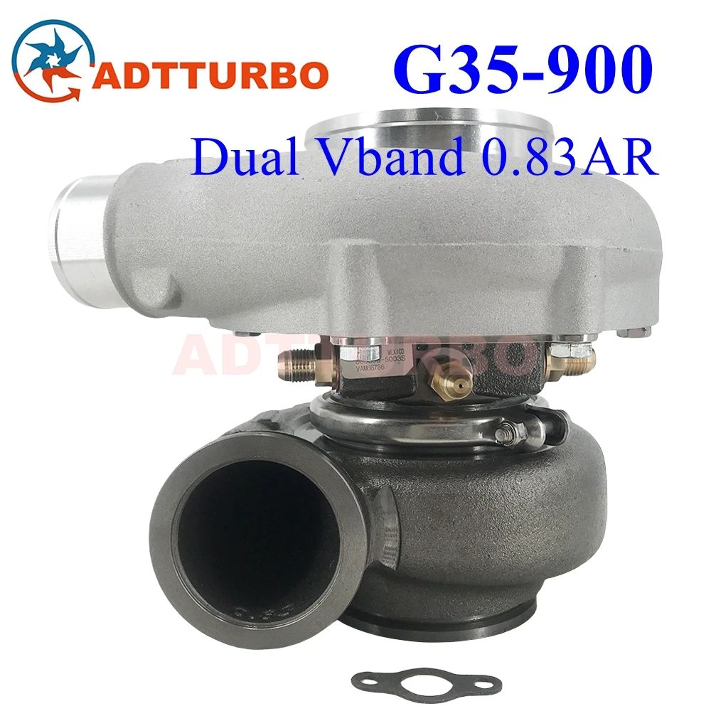 G-Series G35-900 62mm G35 900 880707-5002S 880695-5001S Turbocharger Ceramic Dual Ball Bearing 550-900HP 2.0L-5.5L 0.83AR Dual V