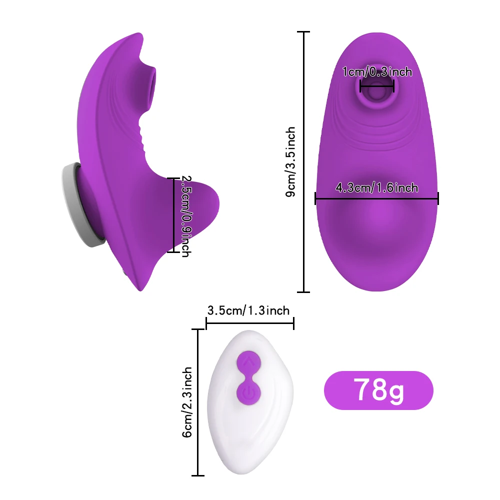 Wearable Mini Vibrator For Women Wireless Remote Control Clitoris Sucker Small Vibro On Panties With Clit Stimulator Sex Toys