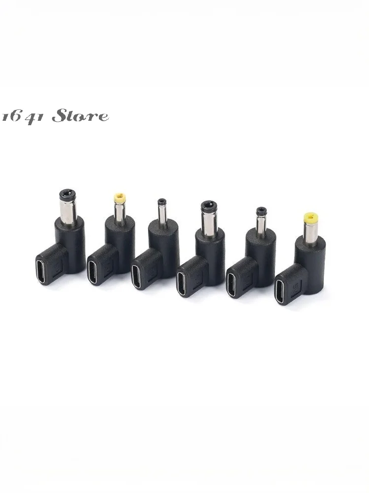 5V Type C to Multiple DC Power Jack Plug Adapter Converter for Mobiles and Tablets