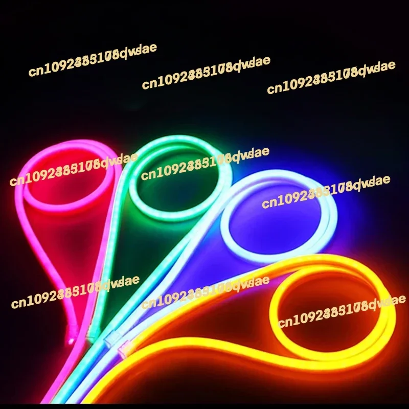 

Красочная световая лента. Маленькая светодиодная лента Smart LED был подключен к низковольтной атмосферу COB Mijia RGB.