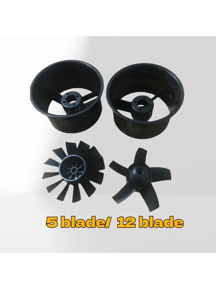 Impeller 64/70mm 5 Flügel 12 Flügel Ferngesteuertes Flugzeugmodell Zubehör Impellerblätter – Detail 2