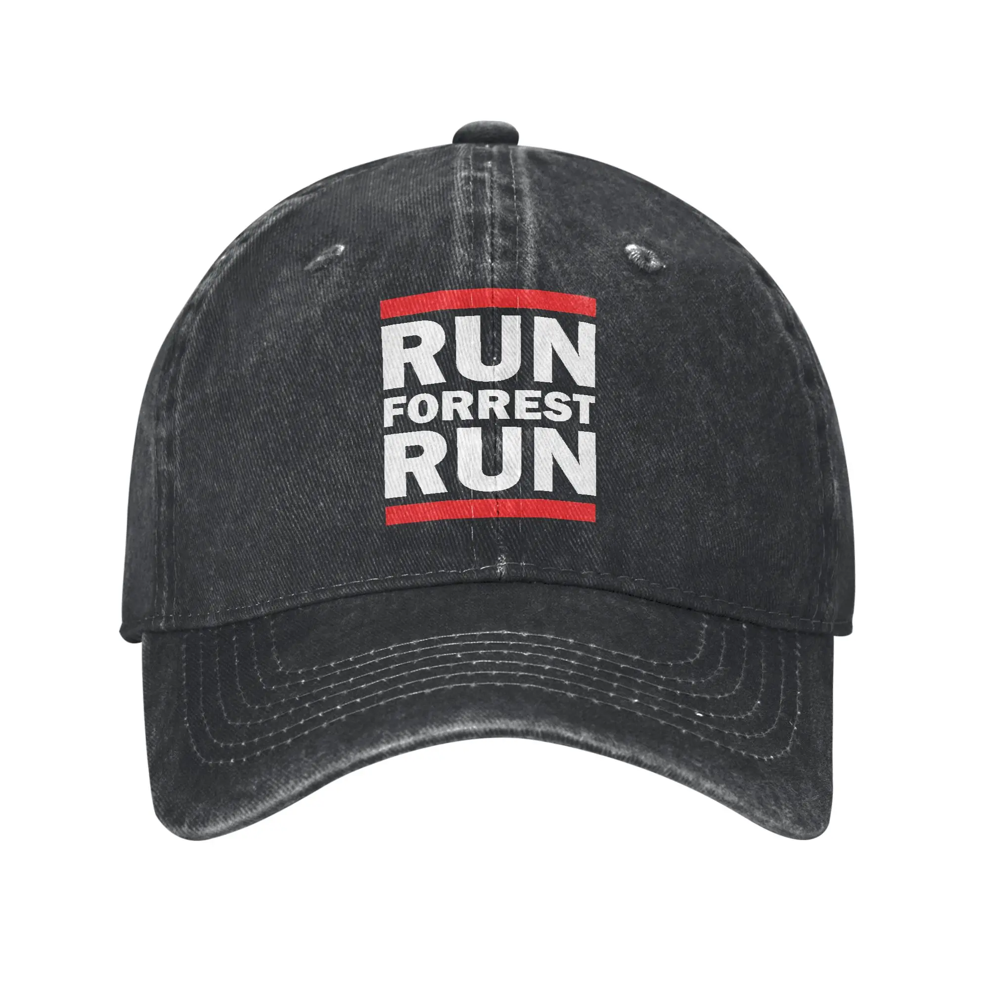 Run Forrest Run Running Club Trucker Hats Accessories For Men Women Baseball Caps  Vintage Wear Cap Adjustable