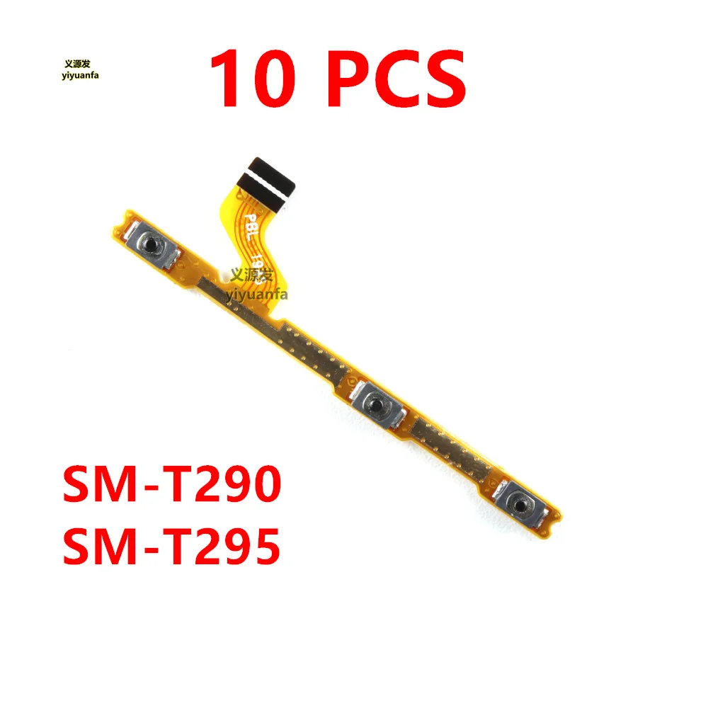 10PCS/Lot For Samsung Galaxy Tab A 8.0 2019 T290 T295 Power Button Switch Volume Mute Button On / Off Flex Cable