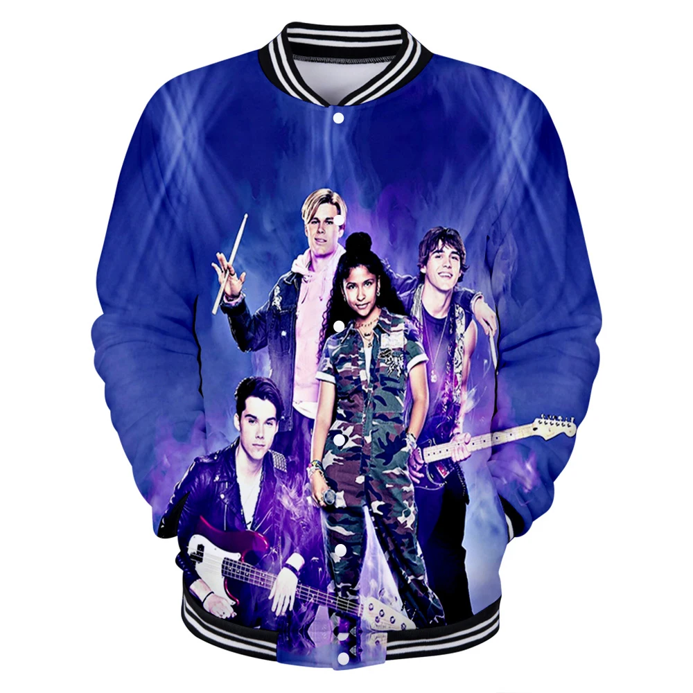 

2020 Julie and the Phantoms Sweatshirt 3D Tracksuit Baseball Jackets Women/Men Long Sleeve Harajuku Streetwear Clothes Plus Size