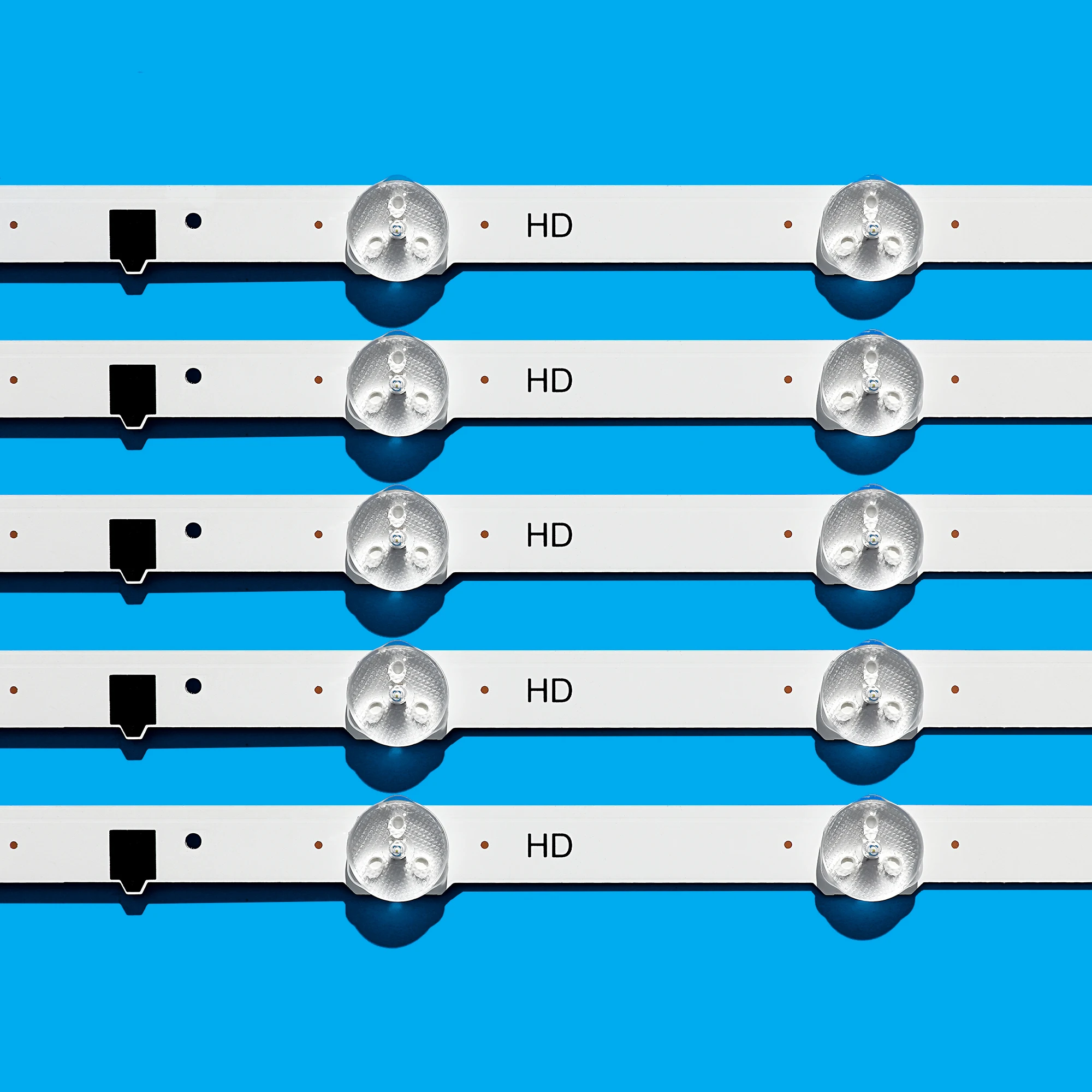 TV용 LED 백라이트 스트립 키트, 삼성 UE32F4000AW UE32F5000AK UE32F5030AW UE32F5300AW UE32F5300AK, 9 램프 렌즈 5 밴드