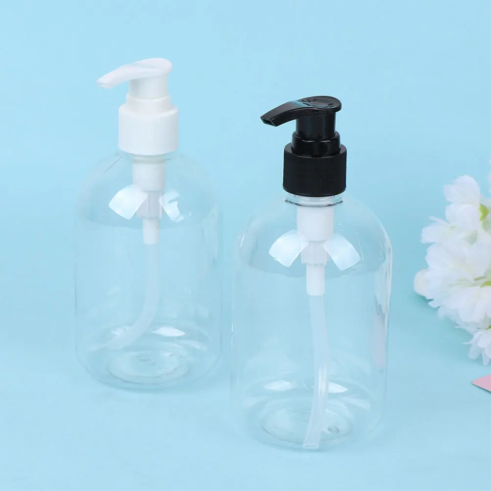 

5 Pcs Bathroom Bottled Shower Gel Laundry Pump Dispenser Container Travel Size Toiletries