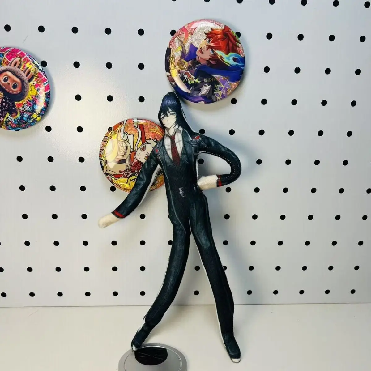Action Surrounding Twist Hung Plush Dolls Anime Limbus Company Honglu Don Quixote Heathcliff Faust Cute Abstract Doll With Bone