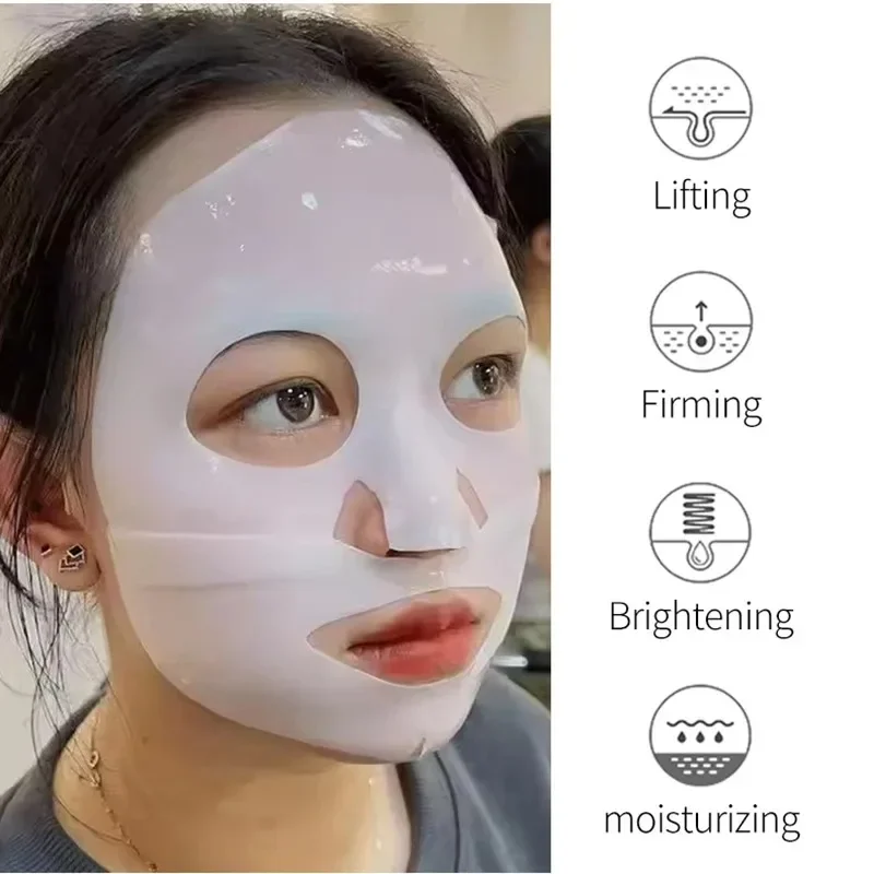 5/10 قطعة قناع الوجه الكولاجين الحيوي تقليص المسام ترطيب عميق بين عشية وضحاها قناع ترطيب منعش اشراق الوجه العناية بالبشرة