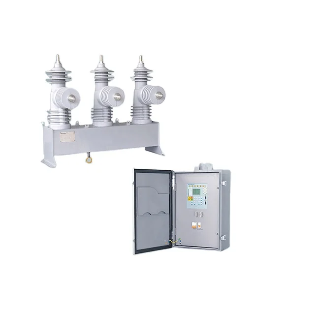 33kV 630A 3 phases pole mounted vaccum circuit breaker SCADA automatic recloser for power grid protection