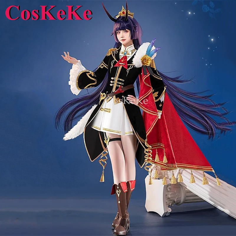 CosKeKe Raiden Mei Cosplay Game Honkai Impact 3 Costume Blazing Night Song Battle Uniform Activity Party Role Play Clothing S-XL