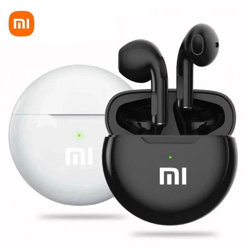 Original XIAOMI Air Pro 6 Earphone TWS 9D HIFI Headset Bluetooth Music Earbuds For IPhone Android Wireless Pods Headphones