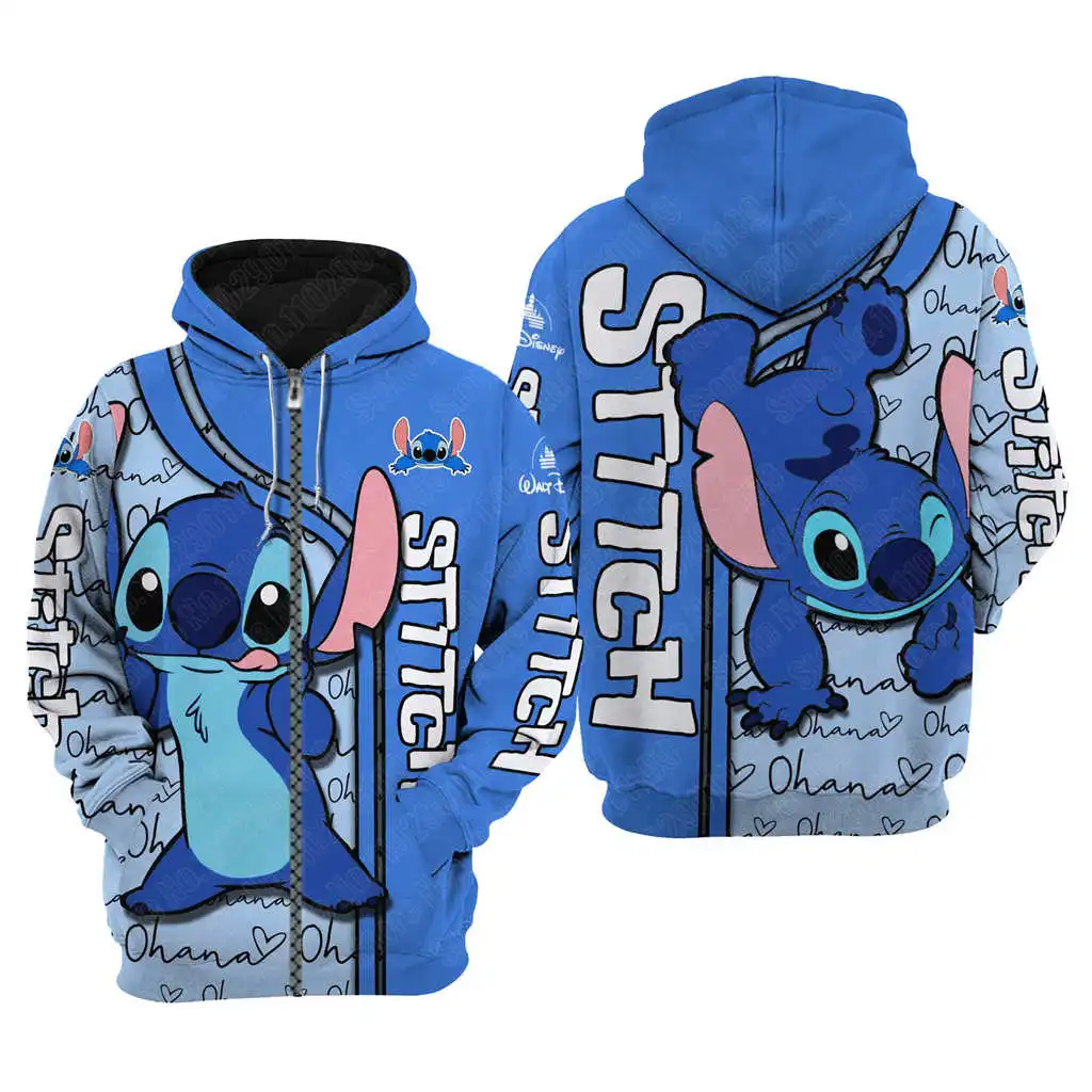 Lilo & Stitch  men women New 3D print Disney High Quality napping fashion hoodies jacketdropshipping