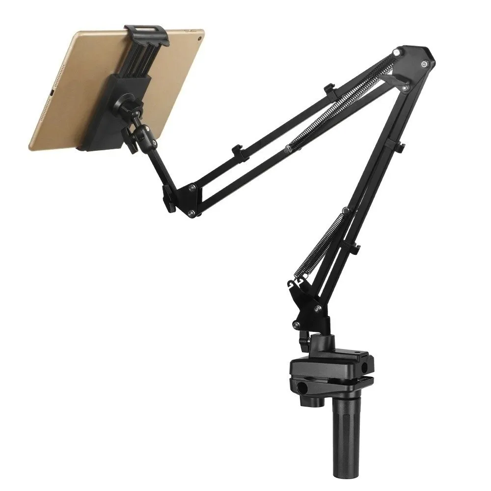 Verstellbarer Multi-Angle-Telefon-Tablet-Halter mit Ständer 360° °   Rotation, stabile Unterstützung, mobiler Griff, faltbar