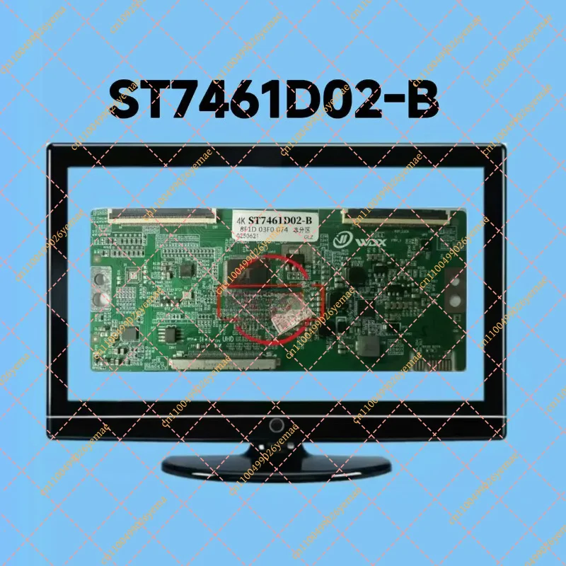 

Newly Upgraded ST7461D02-B T-Con Board - Universal 2K & 4K Logic Board for LCD/LED TV Screen Repair