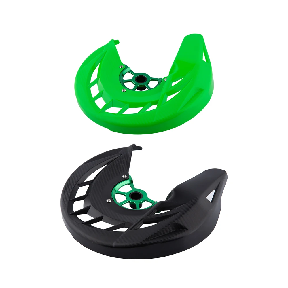 CNC Front Brake Disc Guard Protector Cover 20mm For Kawasaki KX125 KX250 KX250F 2006-2019 KX450F 2006-2018 KLX450R 2008-2015