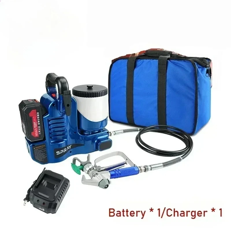 Topspray  High Pressure Airless Sprayer Electric Paint Sprayer Lithium Battery Rechargeable Small Backpack Style