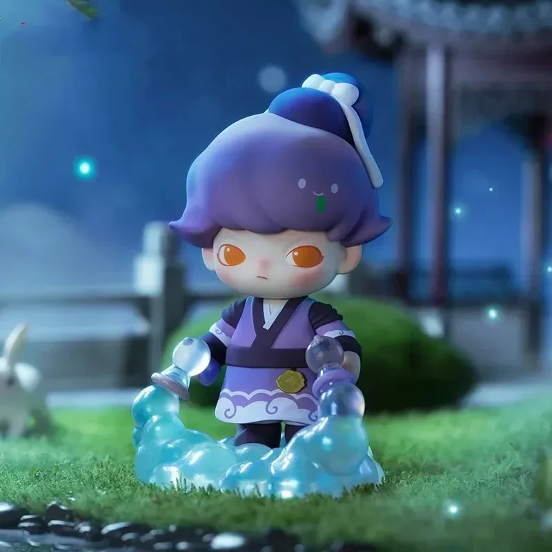 POP MART 디무 타임 로밍 시리즈 정품 미스터리 박스 블라인드 박스 게스 백 장난감 인형 귀여운 데스크탑 장식품 컬렉션 선물 귀여운