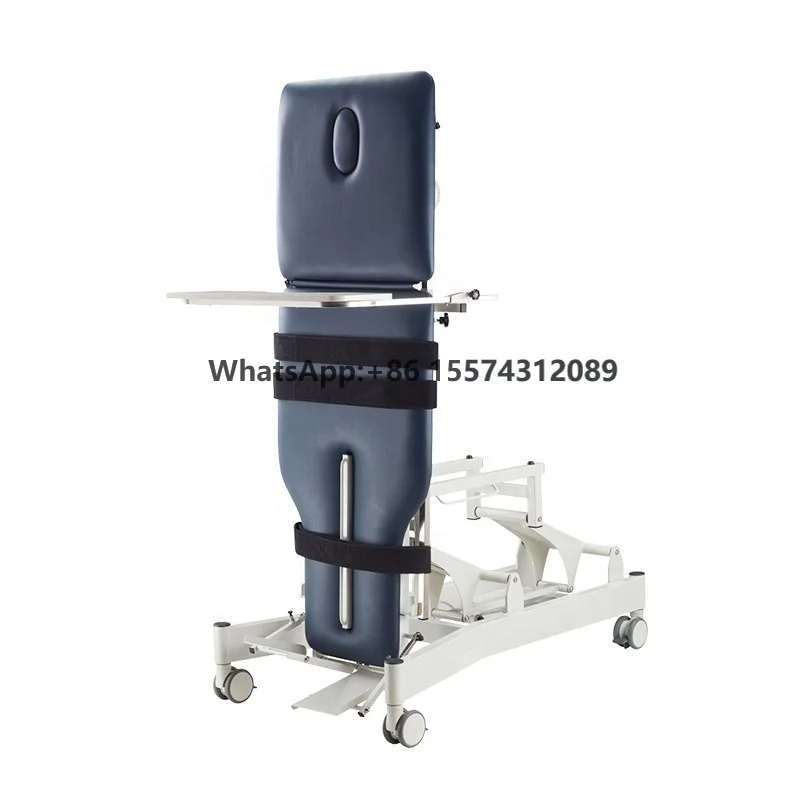 JQ-EL12 Electric Medical tilt table for adult for long-term bedridden patients physio rehab bed apoplexy physiotherapy table