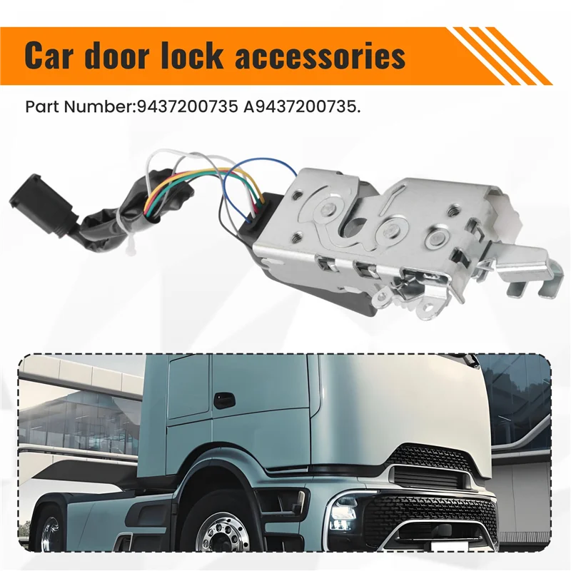 

Trending Car Door Lock Assembly Truck Right Central Door Lock 9437200735 A9437200735 For Mercedes-Benz Actros Atego Axor