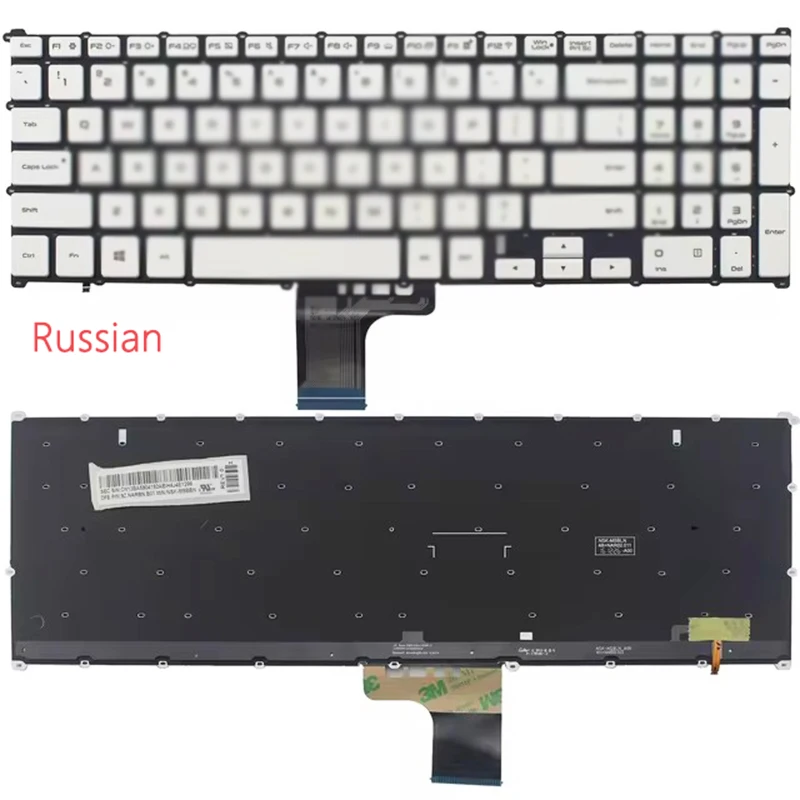 Keyboard For Samsung NT800G5M NP800G5M 800G5M 8500GM with backlit Russian