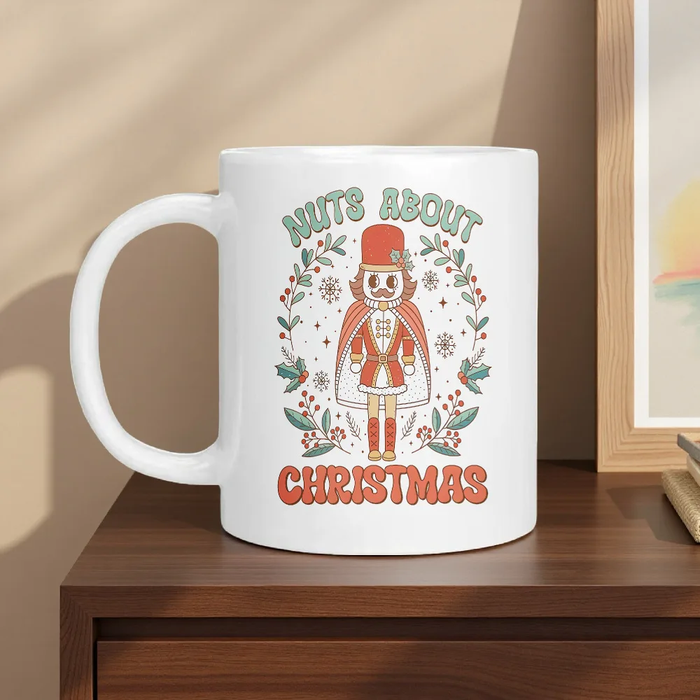Cross-border Christmas new high-value milk cup animation cup cute ceramic cup