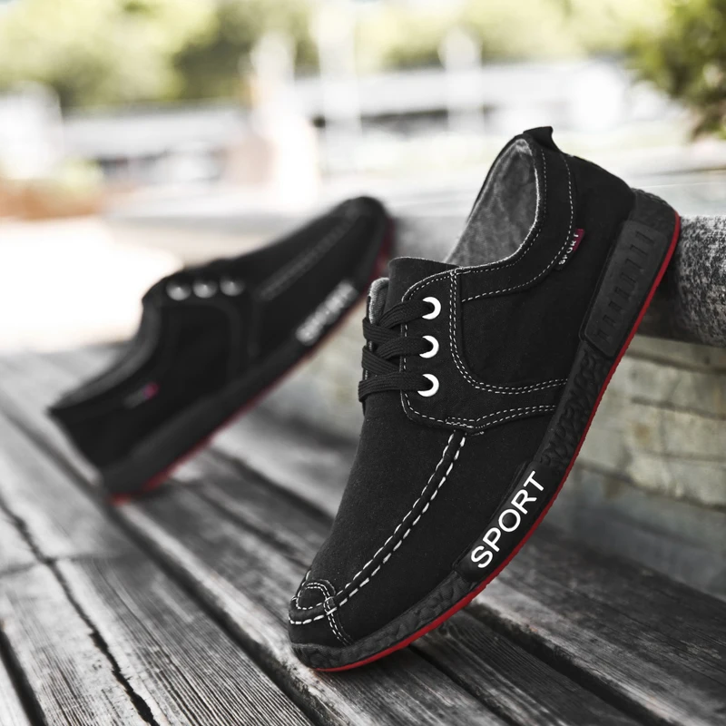 2025, Herren-Segeltuchschuhe, atmungsaktiv, bequem, Freizeitschuhe, leicht und rutschfest, Herrenschuhe, Outdoor-Walking, Freizeit-Turnschuhe