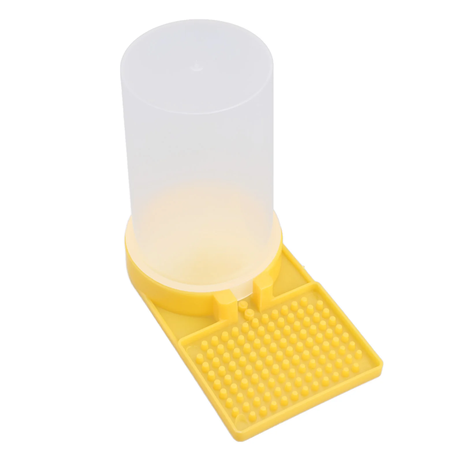 Boîte à eau d'alimentation pour abeilles, mangeoire efficace pour passionnés d'entrée, ruche, miel, abreuvoir en plastique léger et durable