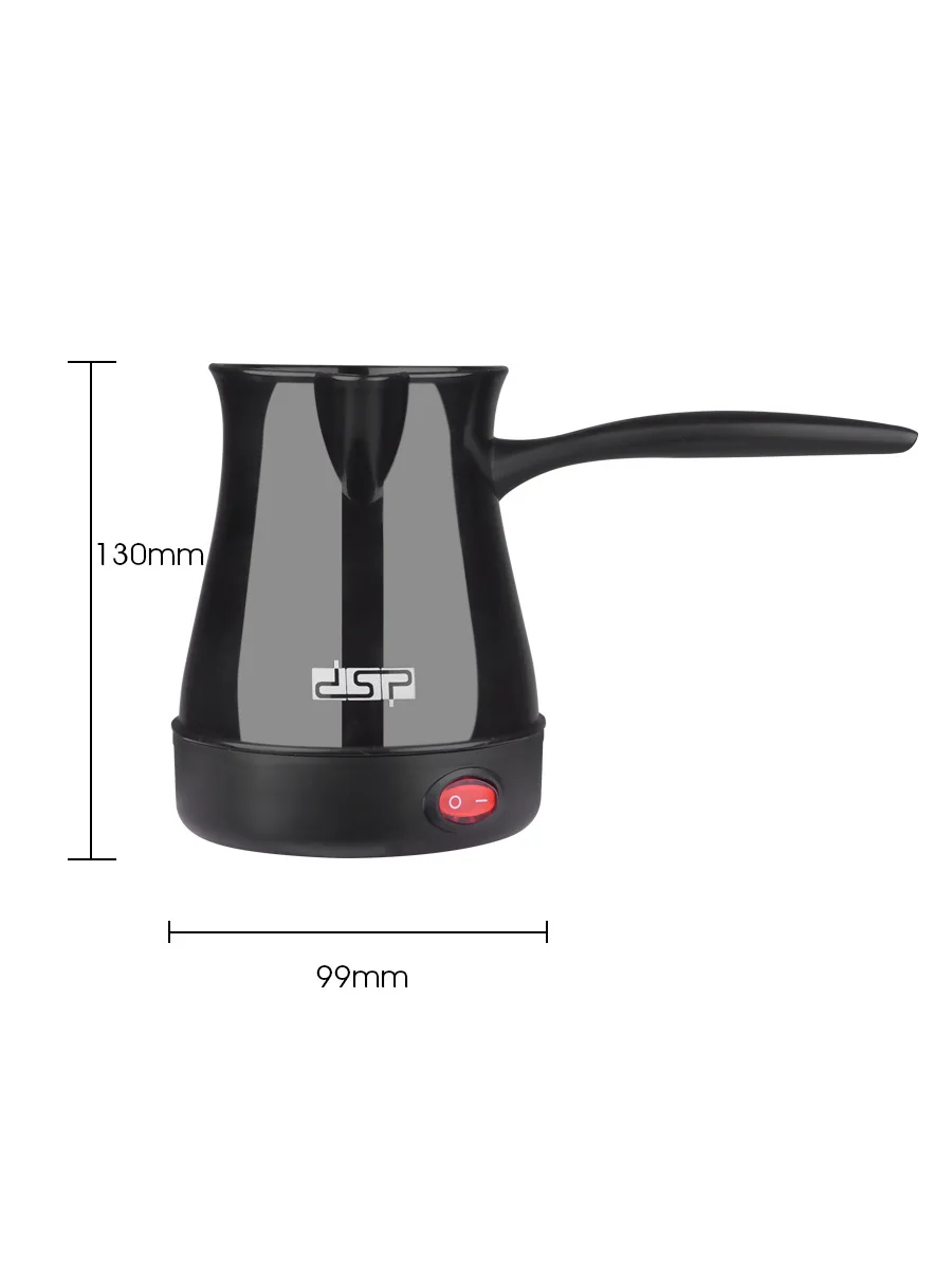 Teko Kopi Listrik Portabel Rumah Tangga Listrik 220V Pembuat Teh Teko Kopi All-In-One Susu Panas Mudah Dibersihkan