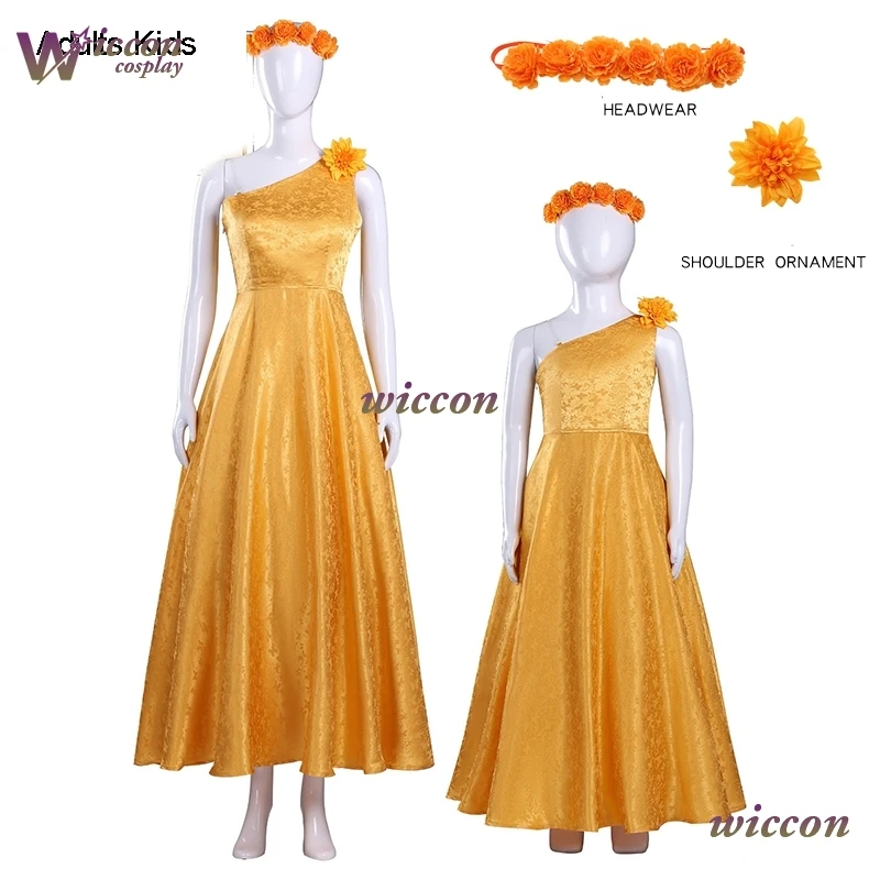 

Нарядное платье для взрослых и детей на Хэллоуин, Джуди Банни, косплей, желтое бальное платье для девочек, костюм кролика для ролевых игр, вечернее бальное платье, наряд ZOO