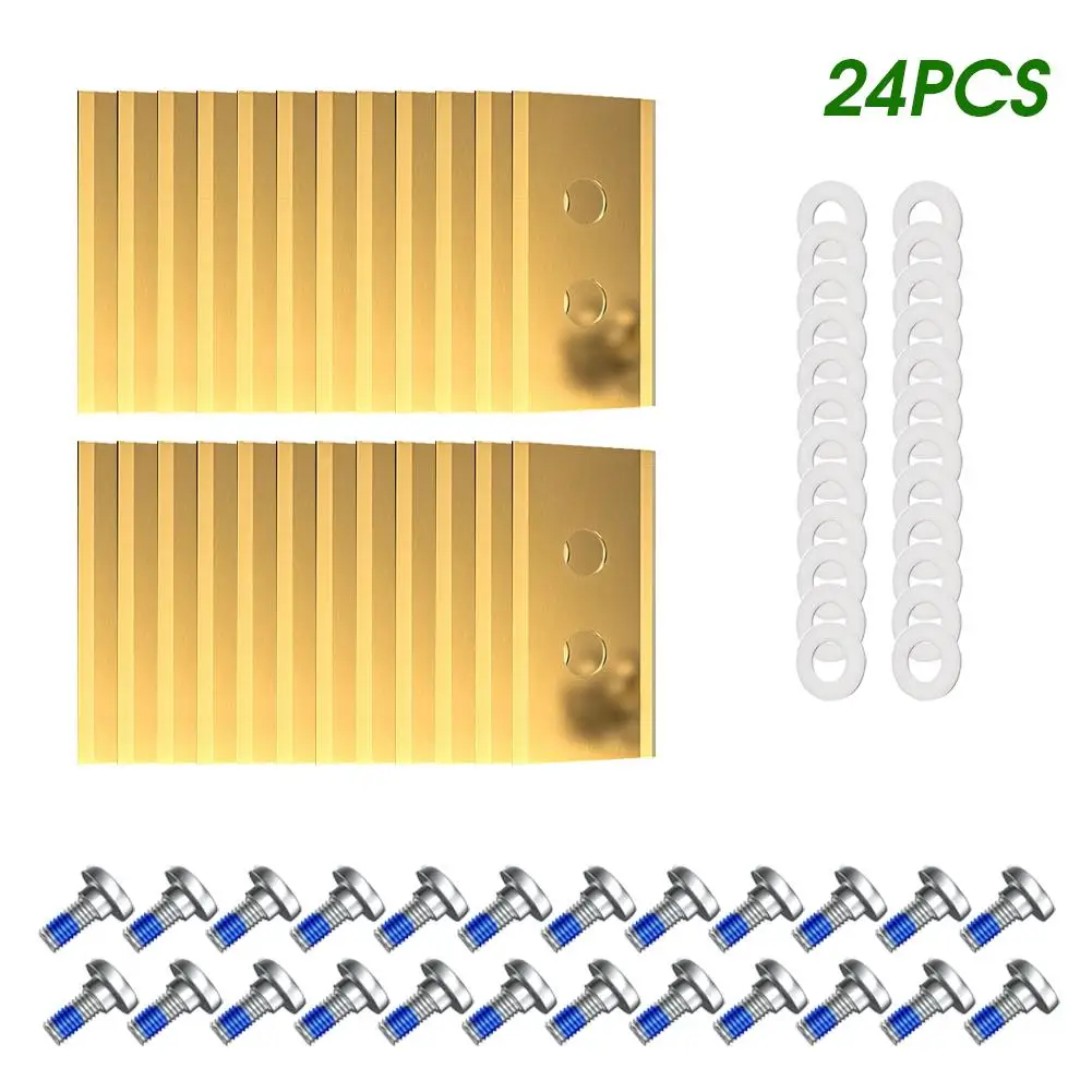 شفرات استبدال جزازة العشب الثقيلة العالمية روبوت جزازة العشب شفرة استبدال الملحقات ل Mammotion Luba Yuka #3