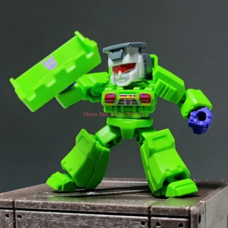 Hot Blokees Transformers Defender Version V2 Movable Blocks Figure Optimus Prime Starscream Bumblebee Model Collectible Toy Gift view 6