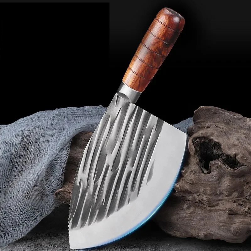 Stainless Steel Butcher Knife Kitchen Knives Chef Meat Fish Slicing Filleting Cutter Cleaver Chopper Cooking Tool