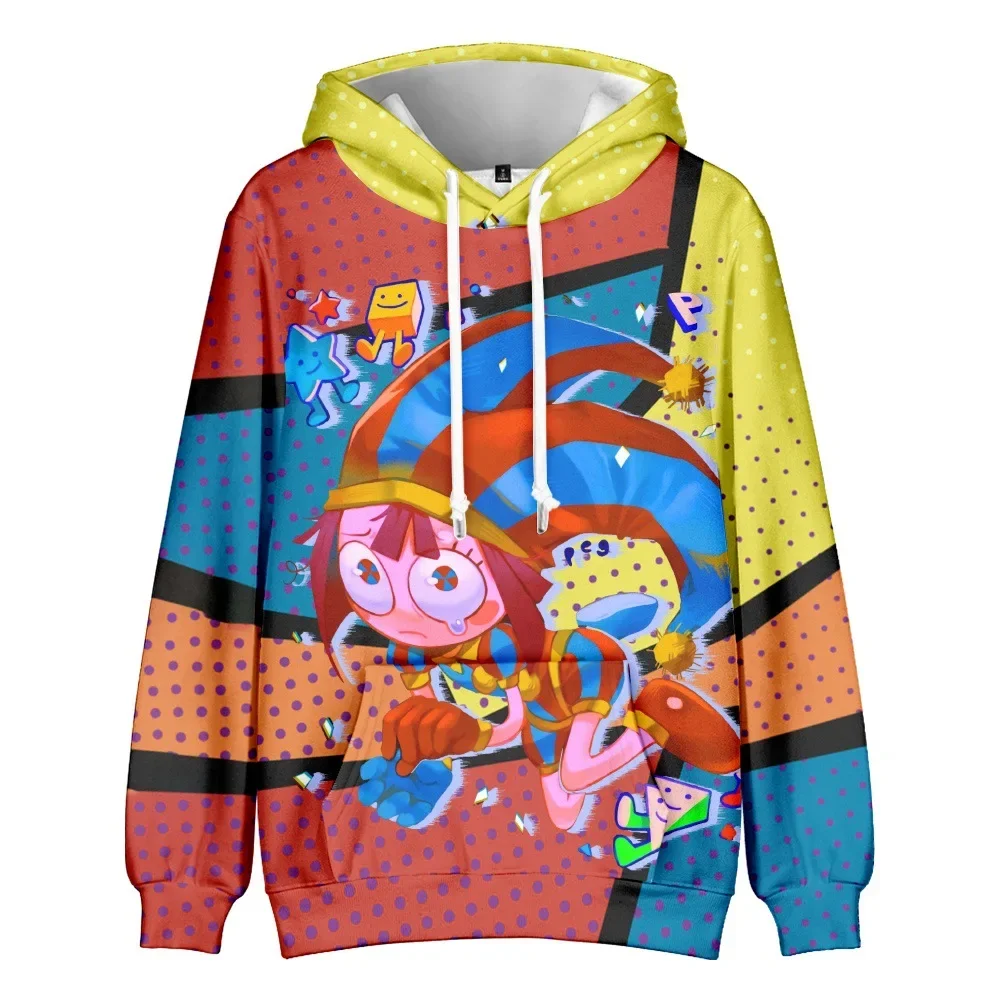 The Amazing Digital Circus Magical Digital Circus Fashionable Cartoon Hoodie Sweatshirt Casual Versatile Cool Top Trendy Gift