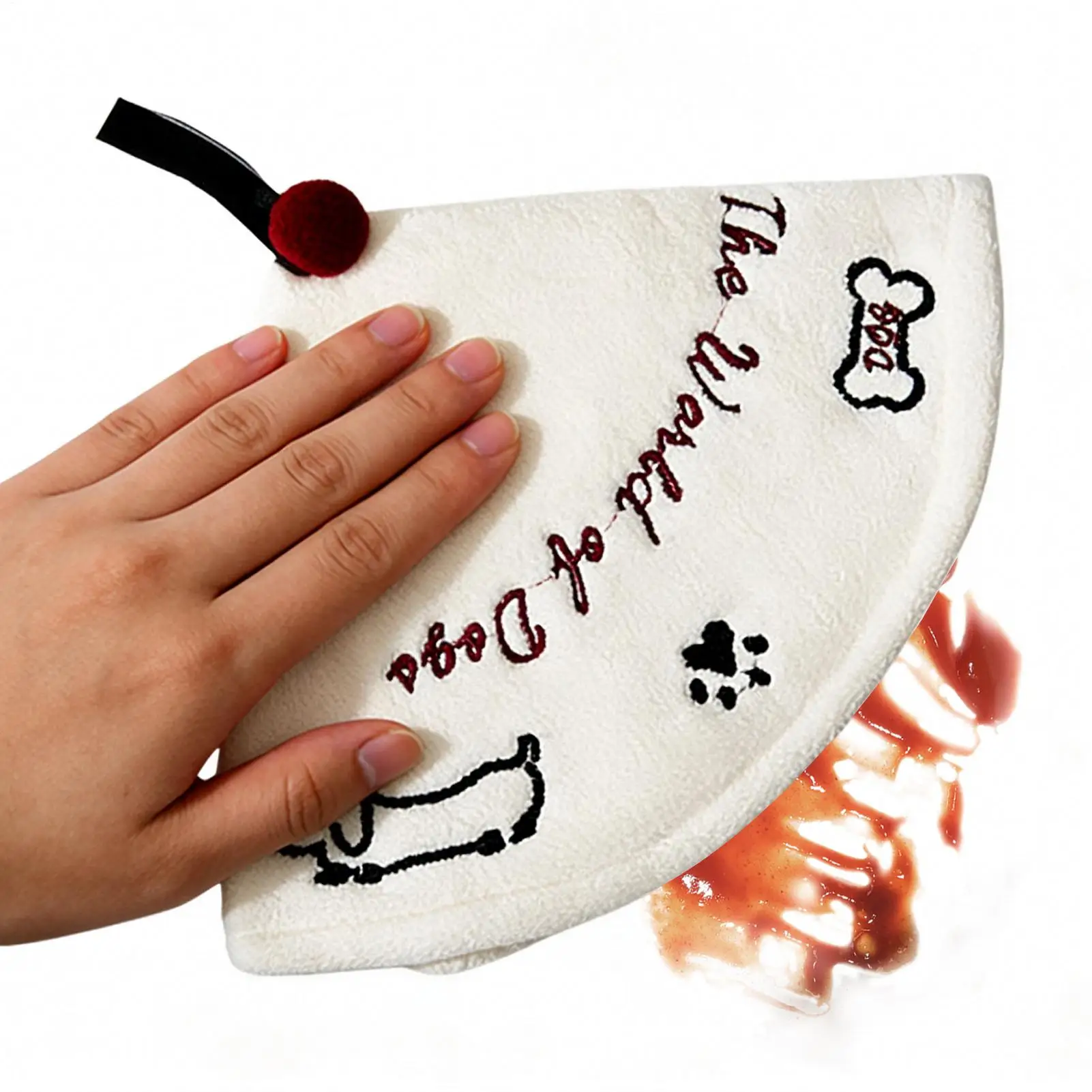 Kitchen Hand Towels Coral Fleece Lint Free Super Absorbent Soft Hand Towels Bathroom Decor For Counter Mirror Glass Home
