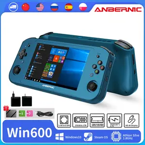 Console Portable Steam Os - Win600 5.94 Handheld Game Console Portable Pc  Mini 10 - Aliexpress