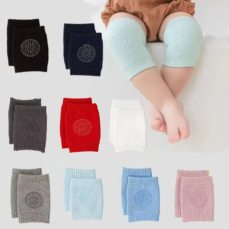 Baby Terry Cotton Socks – Soft Solid Color Ankle Socks for Summer, Non-Slip Grip Bottom for Crawlers & Toddlers (0–24 Months)