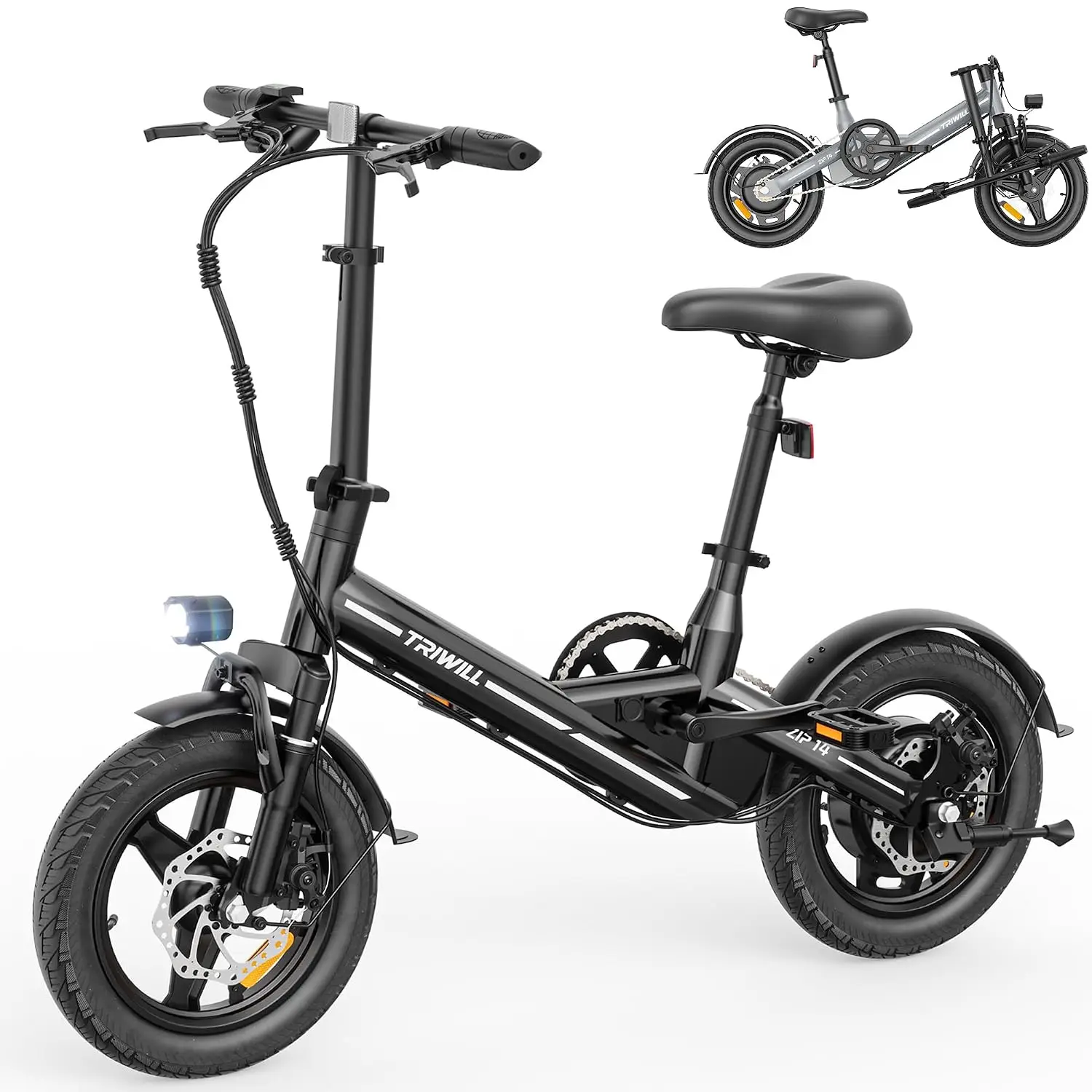 Electric Bike Adults Teens 1000W Peak Motor 14