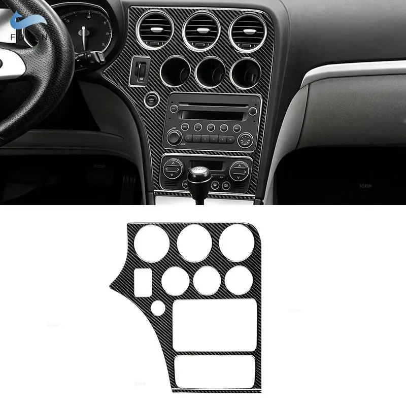 For Alfa Romeo 159 2004-2011 Car Styling Central Multi-functional Air Conditioning AC CD Audio Control Panel Frame Cover Trim