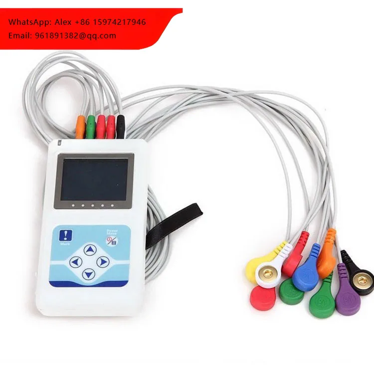 

Best Price TLC5000 Portable Small 12 Channel 12 Leads Holter Electrocardiograph ECG Machine