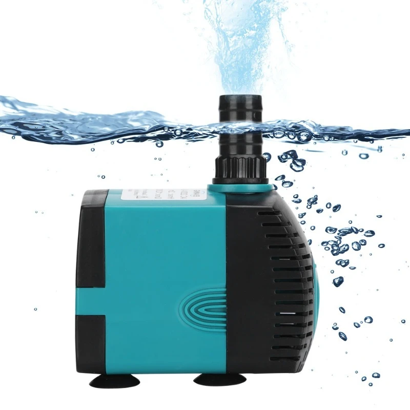 مضخة مياه صغيرة 3 واط مضخة غاطسة خزان الأسماك حوض السمك مضخة توزيع بركة السمك مضخة خزان الأسماك الجانب شفط مضخة انبوب ماء